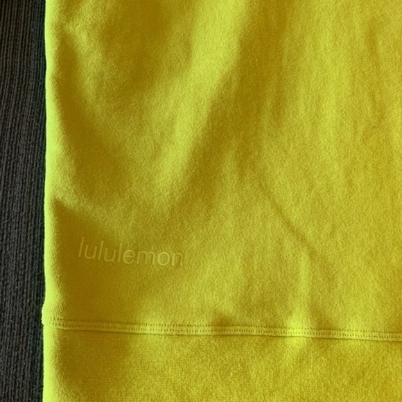 Lululemon Perfectly Oversized Crew Sweatshirt Soleil Neon Yellow Size 4 - Picture 8 of 13